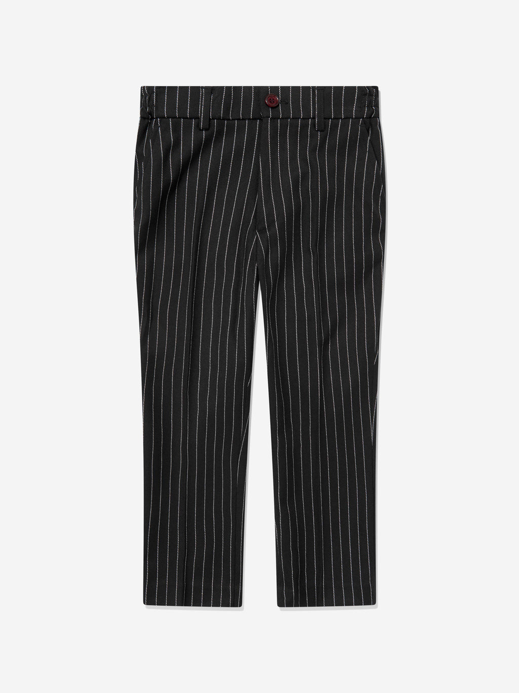Striped 3 Piece Suit Set in Black