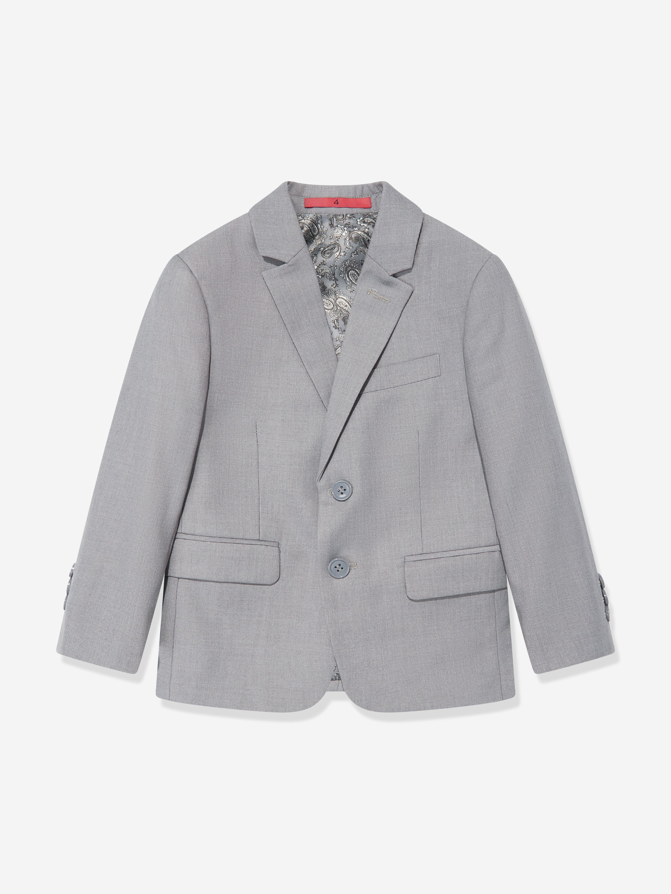 7 Piece Suit Set in Grey