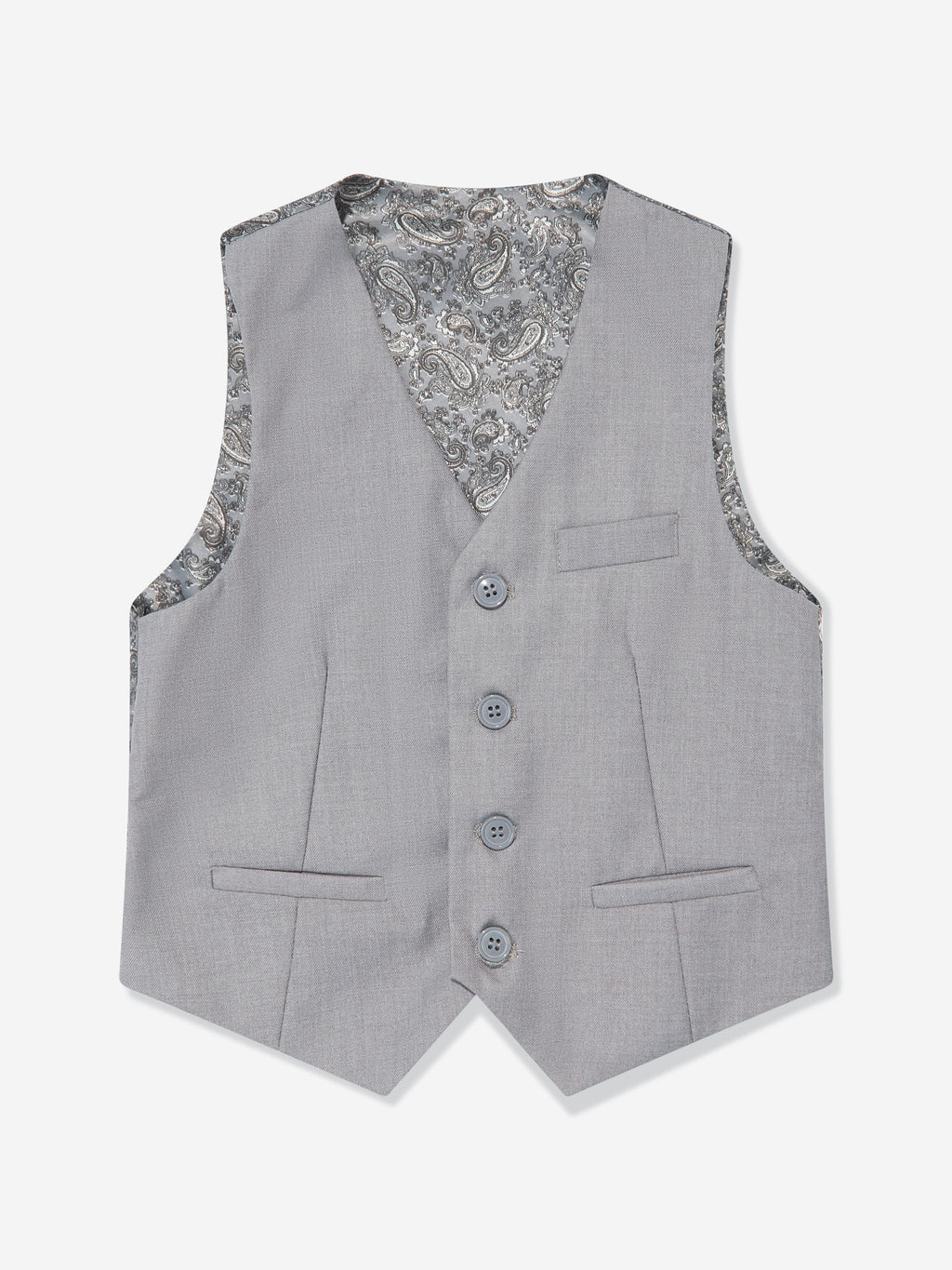 7 Piece Suit Set in Grey