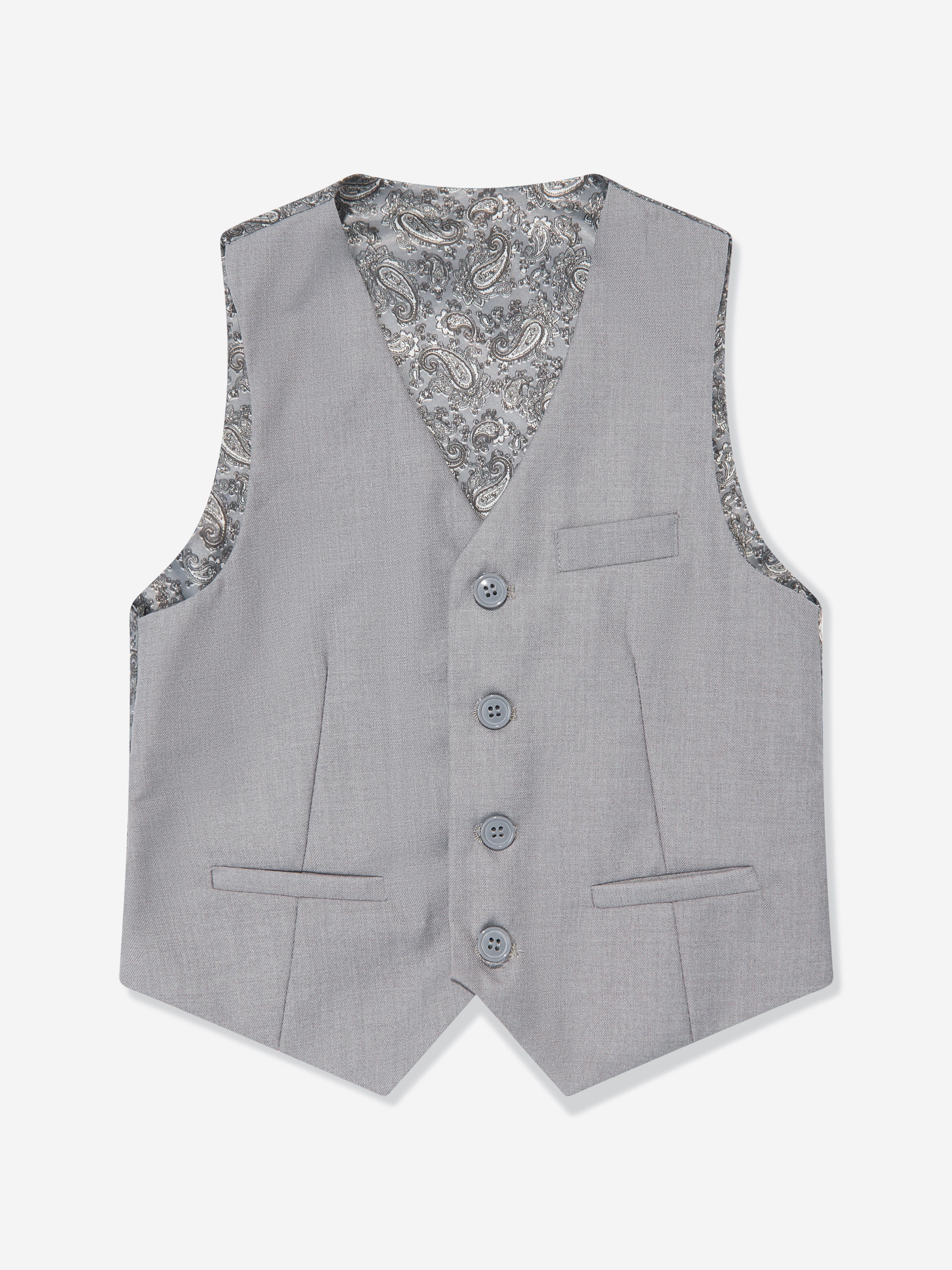 7 Piece Suit Set in Grey