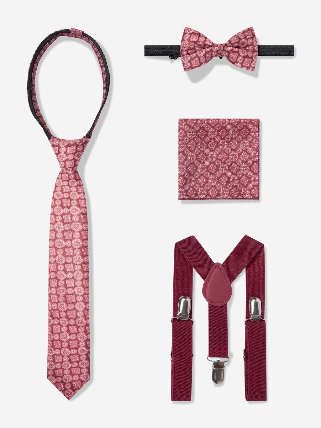7 Piece Suit Set in Red