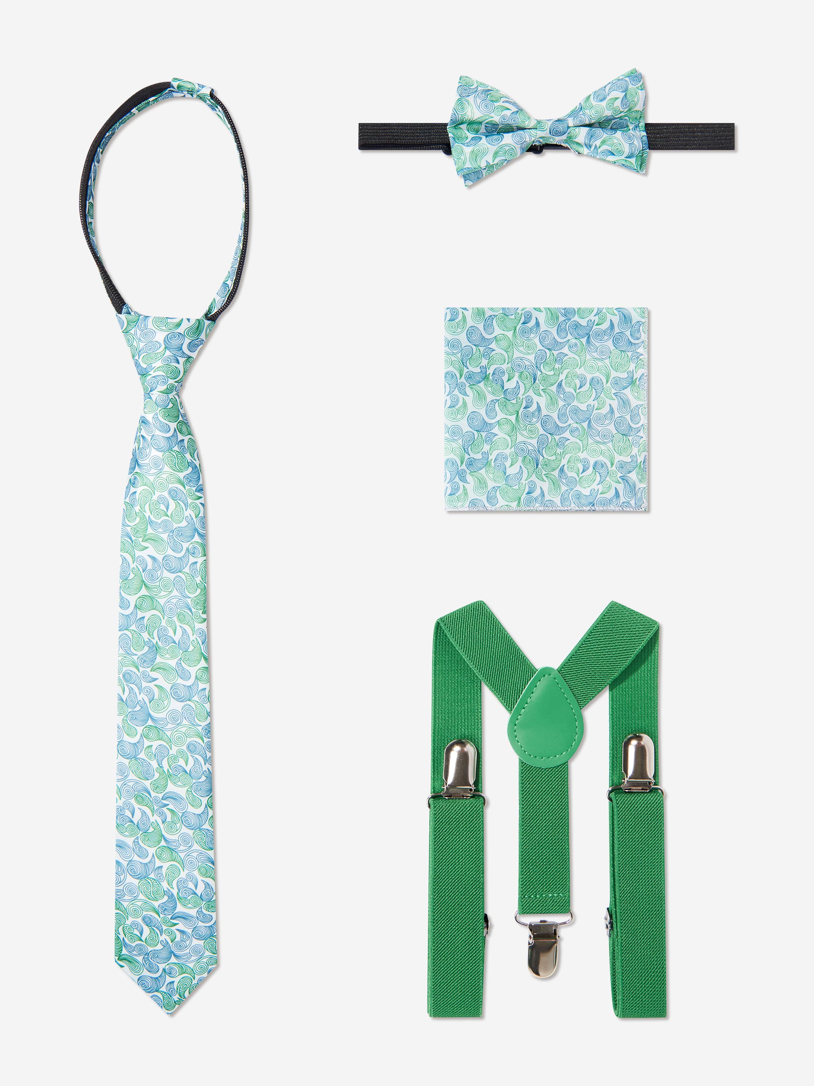7 Piece Suit Set in Green