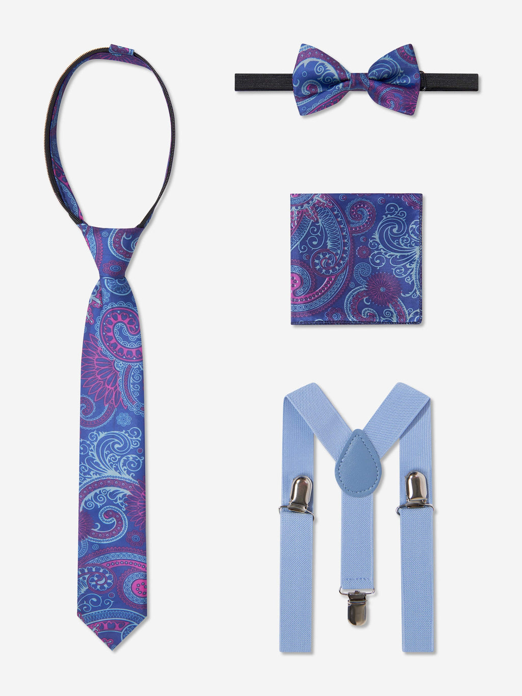 7 Piece Suit Set in Blue