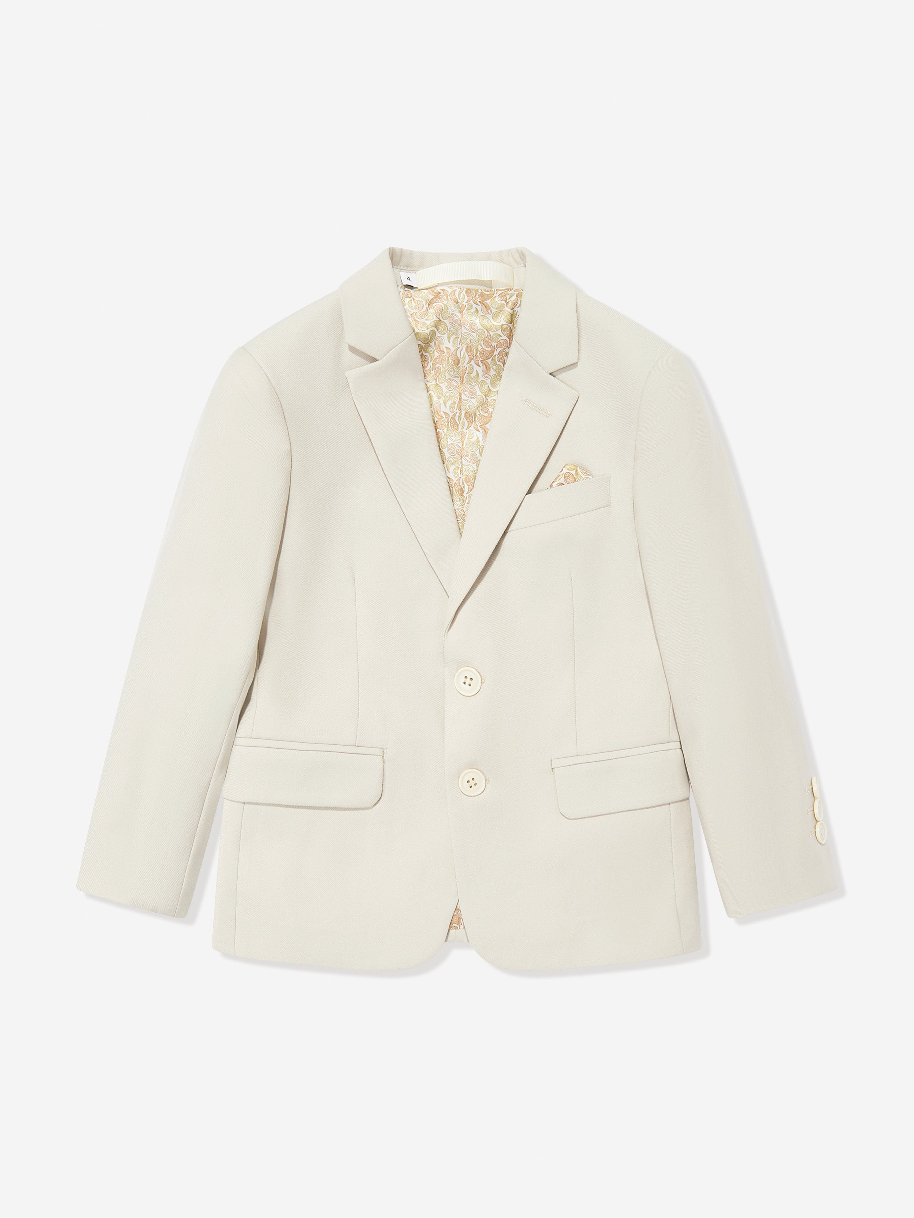 7 Piece Suit Set in Beige