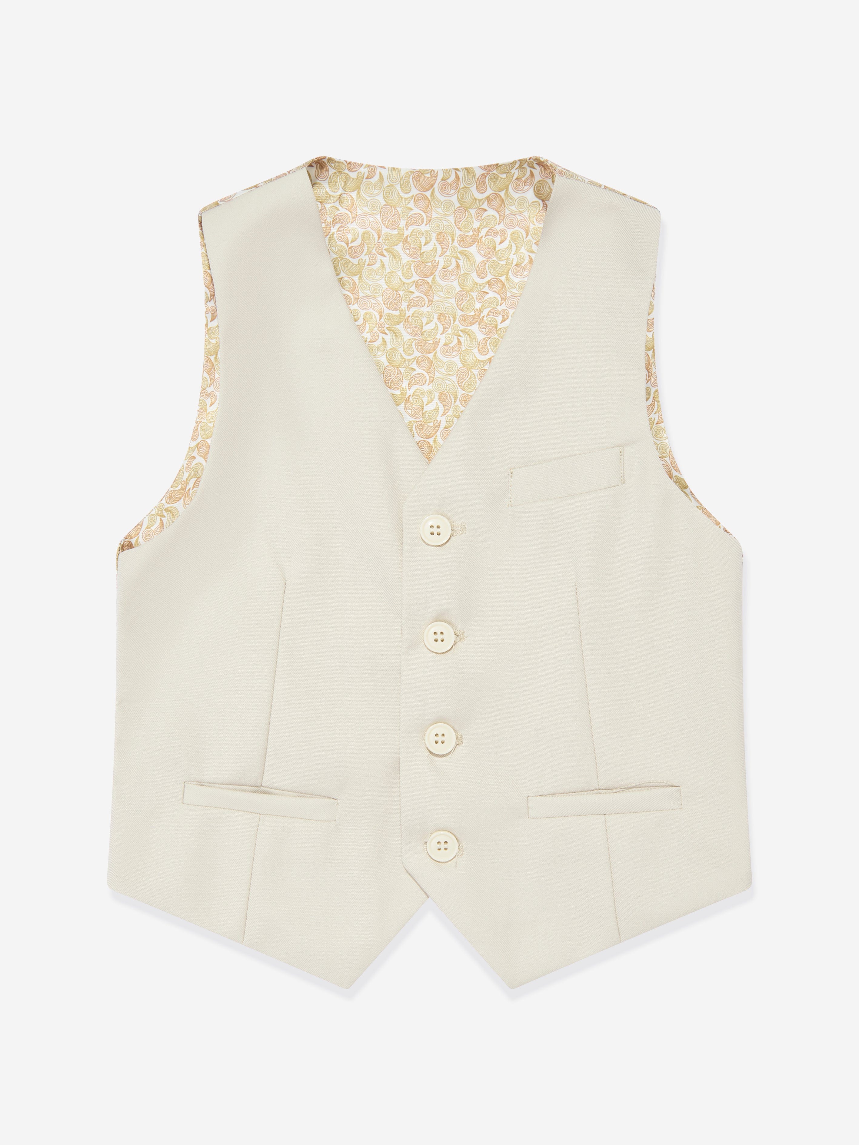 7 Piece Suit Set in Beige
