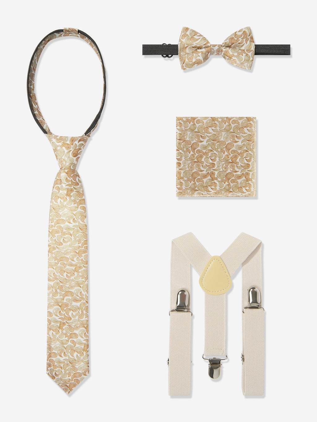 7 Piece Suit Set in Beige