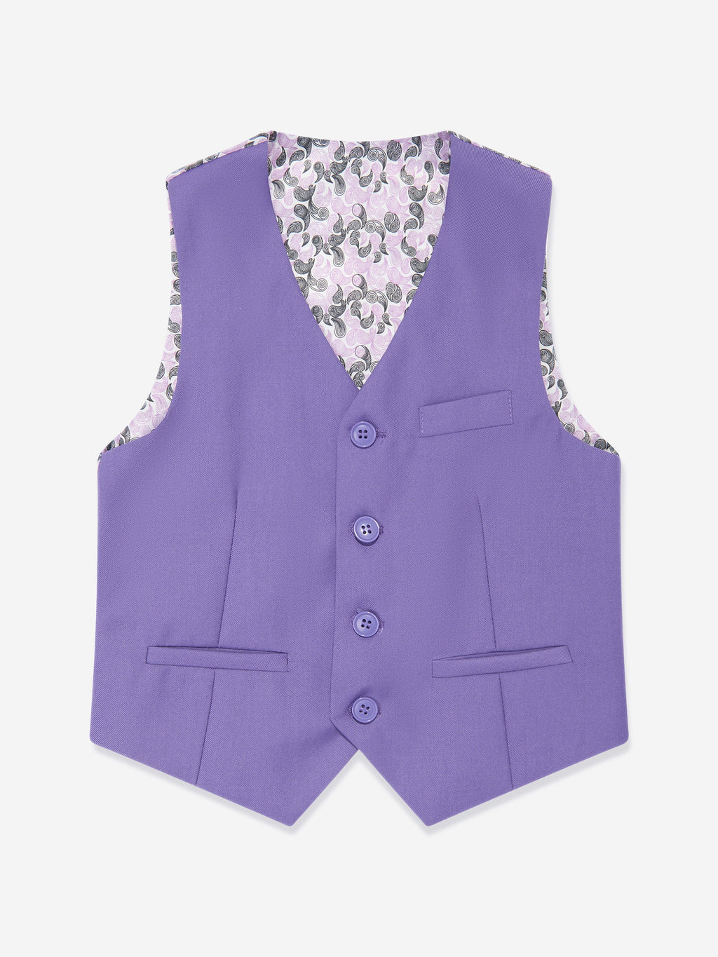 7 Piece Suit Set in Purple